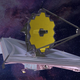 Artist’s conception of the Webb telescope.